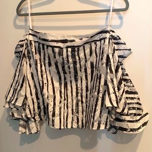 Milly Off the Shoulder Top Size 0